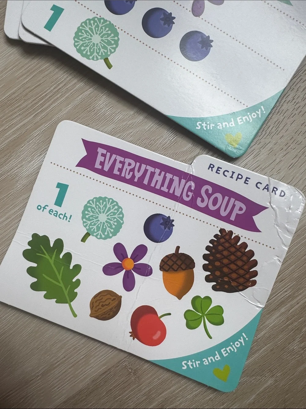 Acorn Soup Counting Game